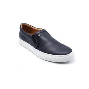 Givenchy - Authentic Black Leather Slip On Shoes